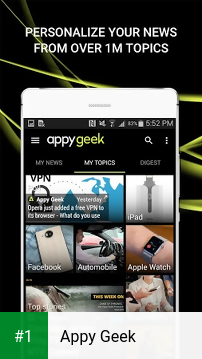 Appy Geek app screenshot 1