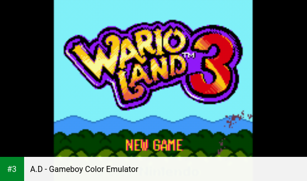 A.D - Gameboy Color Emulator app screenshot 3