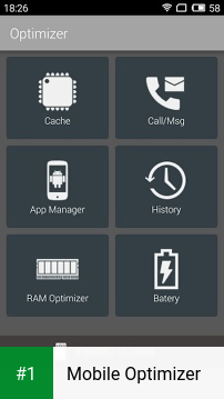 Mobile Optimizer app screenshot 1