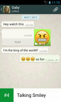 Talking Smiley apk screenshot 4