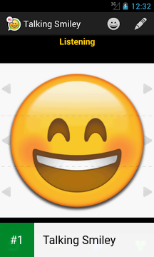 Talking Smiley app screenshot 1