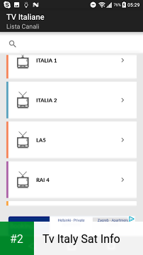 Tv Italy Sat Info apk screenshot 2