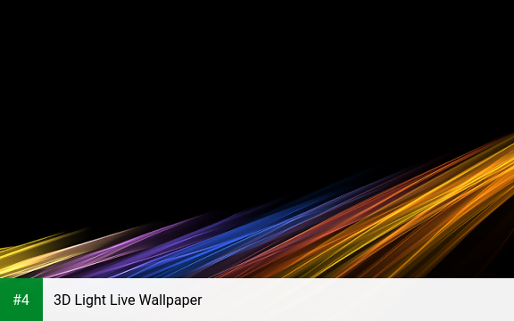 3D Light Live Wallpaper apk screenshot 4