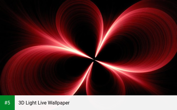 3D Light Live Wallpaper app screenshot 5