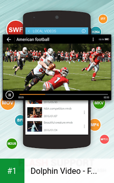 Dolphin Video - Flash Player For Android app screenshot 1