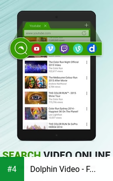 Dolphin Video - Flash Player For Android apk screenshot 4