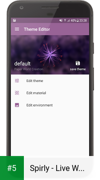 Spirly - Live Wallpaper app screenshot 5