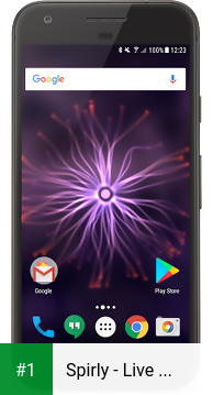 Spirly - Live Wallpaper app screenshot 1