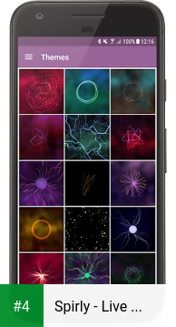Spirly - Live Wallpaper apk screenshot 4