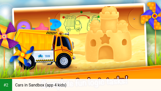 Cars in Sandbox (app 4 kids) apk screenshot 2