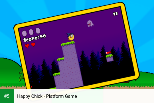 Happy Chick - Platform Game app screenshot 5
