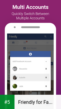 Friendly for Facebook app screenshot 5