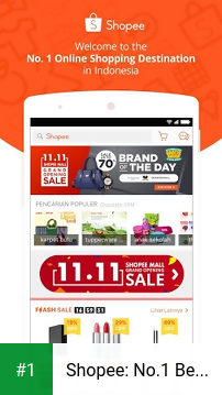 Shopee: No.1 Belanja Online​ app screenshot 1