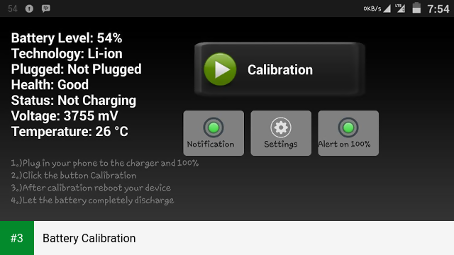 Battery Calibration app screenshot 3