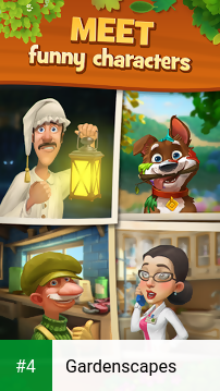 Gardenscapes apk screenshot 4