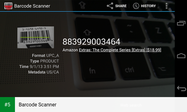 Barcode Scanner app screenshot 5
