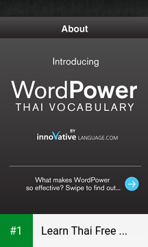 Learn Thai Free WordPower app screenshot 1