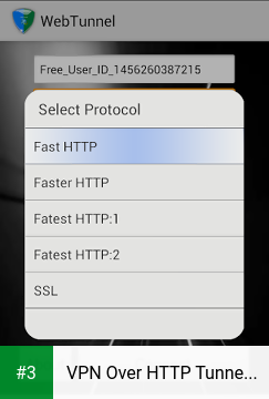 VPN Over HTTP Tunnel:WebTunnel app screenshot 3