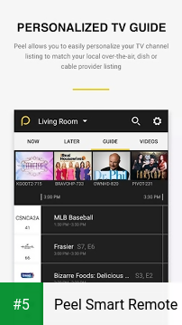 Peel Smart Remote app screenshot 5