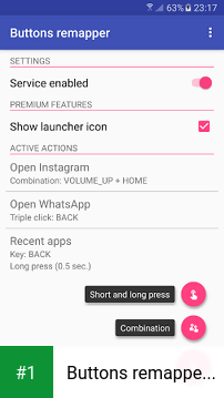 Buttons remapper (no root) app screenshot 1