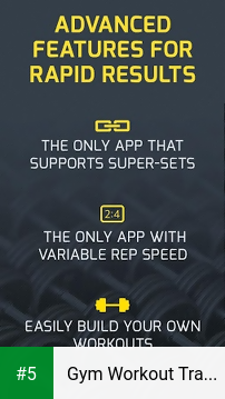 Gym Workout Tracker & Trainer app screenshot 5