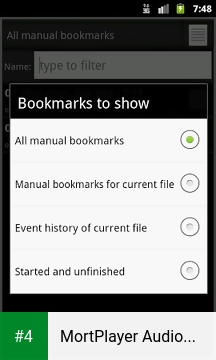 MortPlayer Audio Books apk screenshot 4