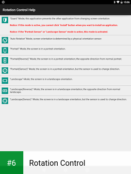 Rotation Control apk screenshot 6