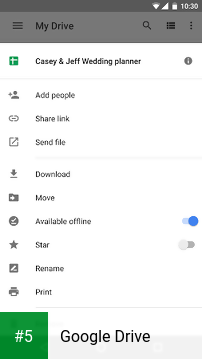 Google Drive app screenshot 5