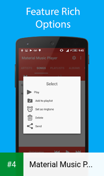 Material Music Player apk screenshot 4