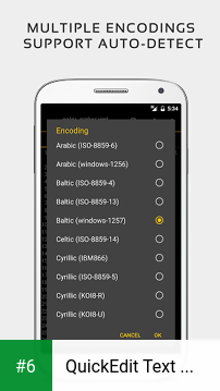 QuickEdit Text Editor apk screenshot 6