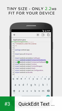 QuickEdit Text Editor app screenshot 3