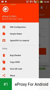 eProxy For Android app screenshot 1