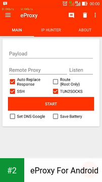 eProxy For Android apk screenshot 2