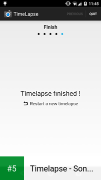 Timelapse - Sony Camera app screenshot 5