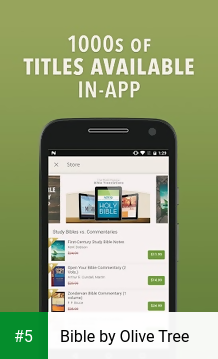 Bible by Olive Tree app screenshot 5