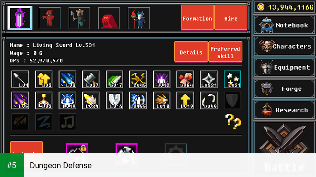 Dungeon Defense app screenshot 5