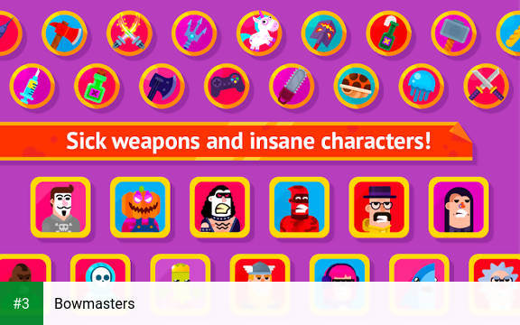 Bowmasters app screenshot 3