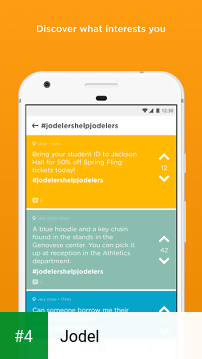 Jodel apk screenshot 4