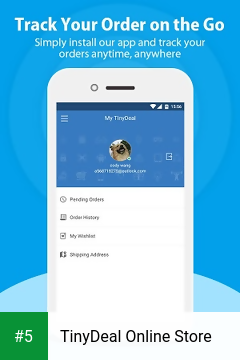 TinyDeal Online Store app screenshot 5