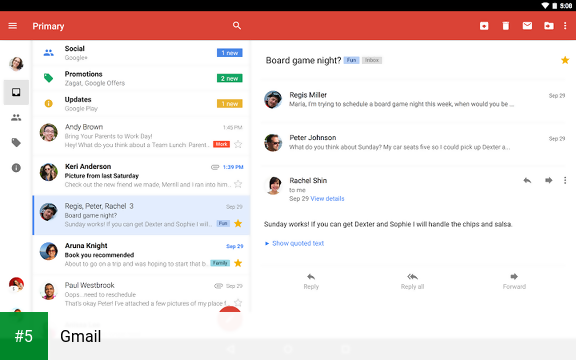 Gmail app screenshot 5