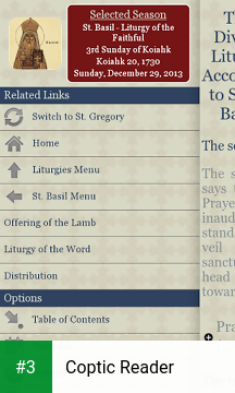 Coptic Reader app screenshot 3