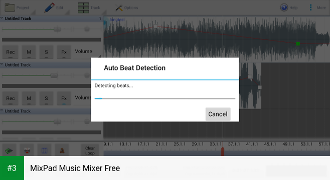 MixPad Music Mixer Free app screenshot 3