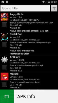 APK Info app screenshot 1