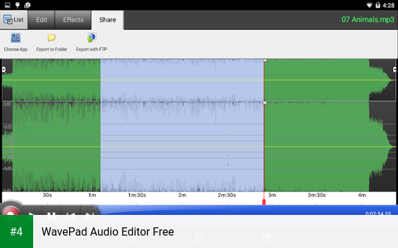 WavePad Audio Editor Free apk screenshot 4