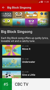 CBC TV app screenshot 5