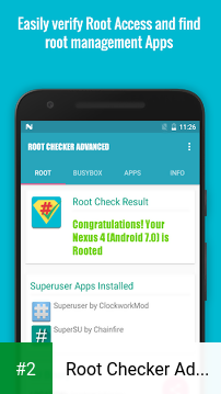 Root Checker Advanced FREE [Root] apk screenshot 2