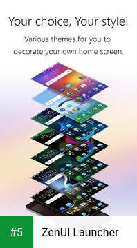 ZenUI Launcher app screenshot 5
