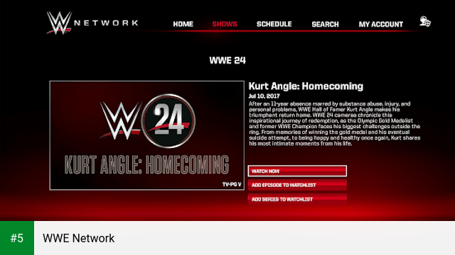WWE Network app screenshot 5