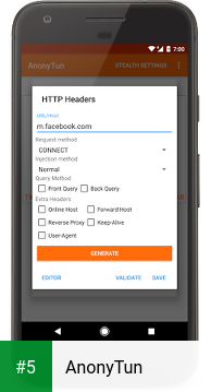 AnonyTun app screenshot 5