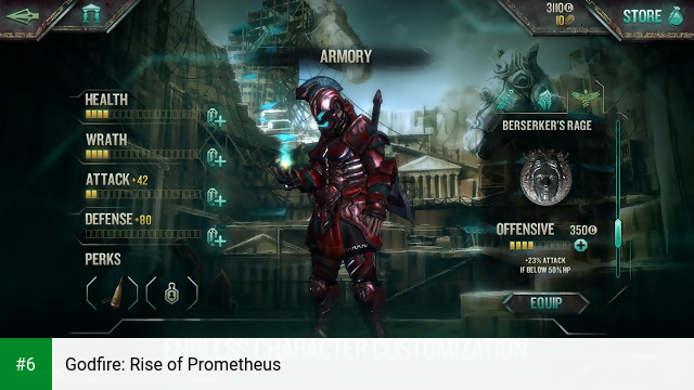 Godfire: Rise of Prometheus apk screenshot 6